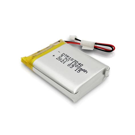 Dtp103040 3 7V 1200mAh 1300mAh Lithium Ion Polymer Pouch Battery