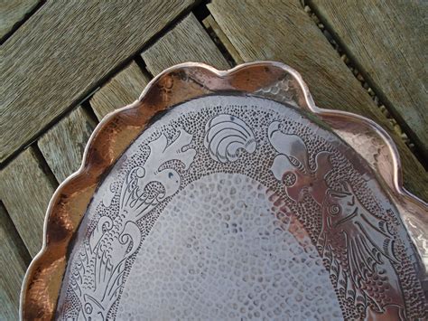 Antiques Atlas Arts Crafts Copper Tray Herbert Dyer