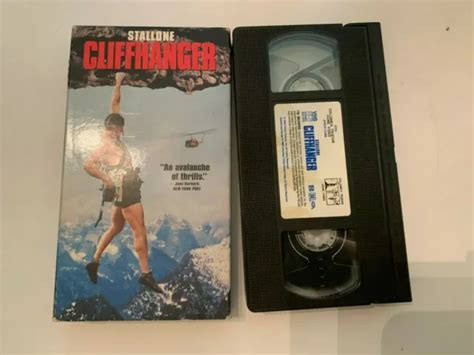 1993 CLIFFHANGER VHS Video Tape Sylvester Stallone 9 71 PicClick UK