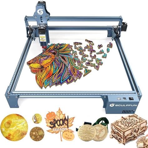 Sculpfun S Machine De Gravure Laser Graveur Laser Cnc W Zone De