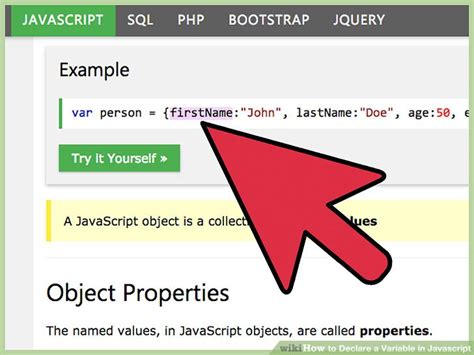 How To Declare A Variable In Javascript With Pictures Wikihow