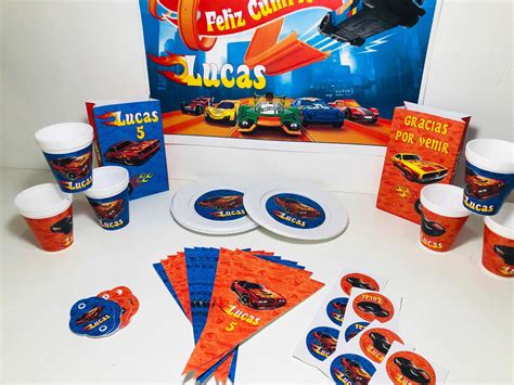 Cotillón Hot Wheels X KALY DESIGN