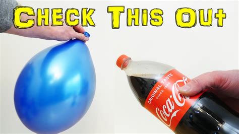 Coke Bottle Balloon Party Trick Youtube