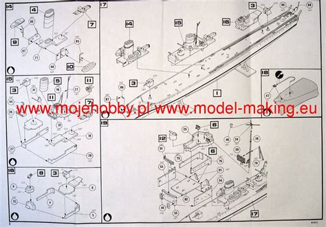 Torpedoboot T23 Model Do Sklejania Heller 81011