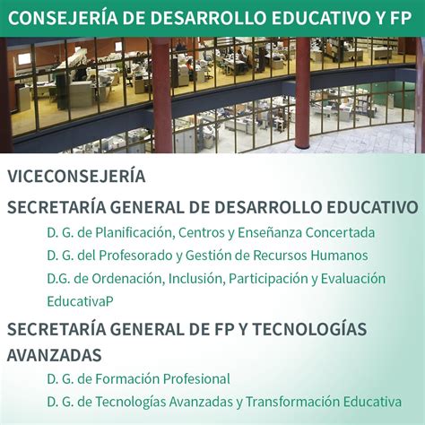 Consejería Desarrollo Educativo y FP on Twitter Aprobada la nueva