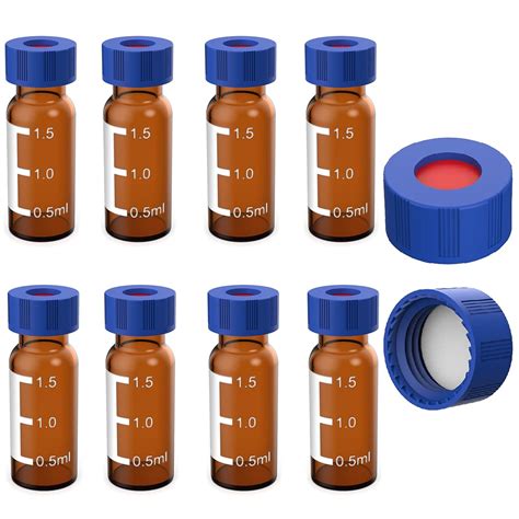 Buy Autosampler Vial Ml Hplc Vial Amber Vial With Blue Screw