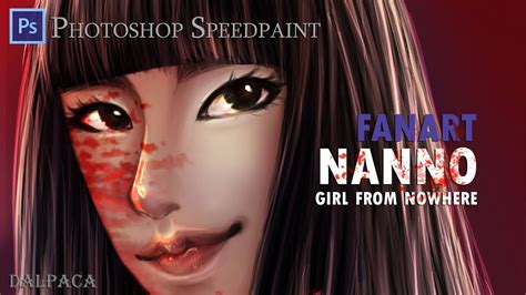 「photoshop Speedpaint」 •fanart• Nanno Girl From Nowhere Youtube