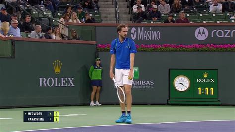 Daniil Medvedev Vs Brandon Nakashima Highlights Bnp Paribas Open Full