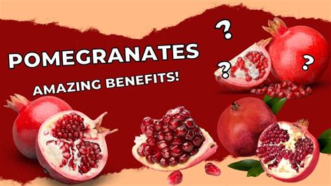 The Amazing Health Benefits Of Pomegranates Perfect Wishes Youtube