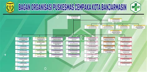 struktur organisasi puskesmas cempaka banjarmasin puskesmas cempaka