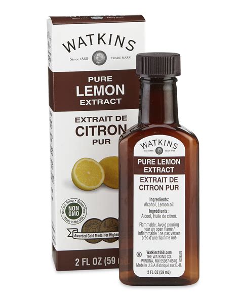 Watkins Pure Lemon Extract 2 Oz Ctc Health