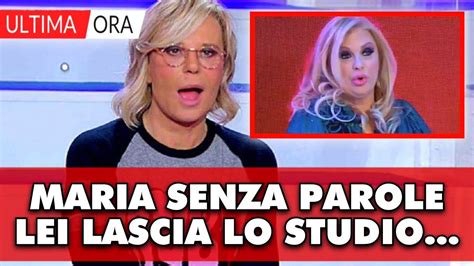 Maria De Filippi Senza Parole A Uomini E Donne Lei Ha Abbandonato Lo