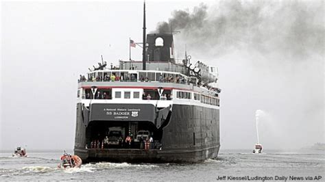 Ss Badger Receives National Historic Landmark Plaque