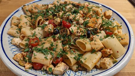 Paccheri with Swordfish, Capers and Olives | Rachael Ray Recipe | Rachael Ray