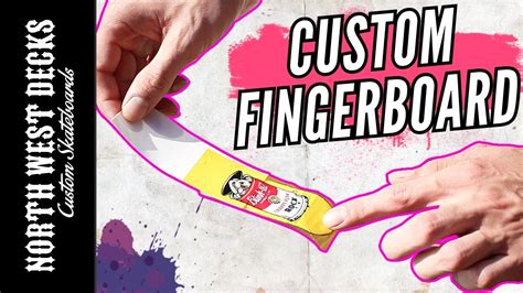 Making A New Custom Fingerboard Graphic Youtube