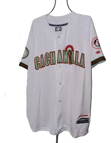 Jersey Beisbol Aguilas Mexicali Cachanilla Blanco