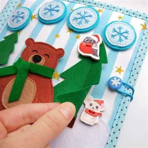 Libro Tranquillo Di Natale Per Un Bambino Un Regalo Per Il Etsy