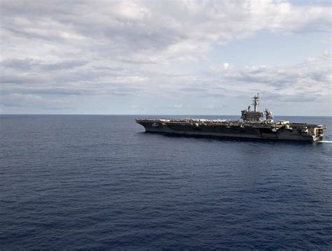 All Sailors On US Aircraft Carrier To Be Tested For