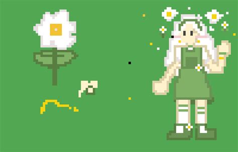 Daisy pixel art