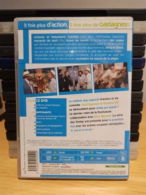 DVD ATTENTION LES DÉGÂTS Bud Spencer Terence Hill EUR 10 00