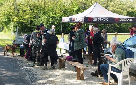 Chavannes sur Reyssouze On vient de loin pour participer à la rando de