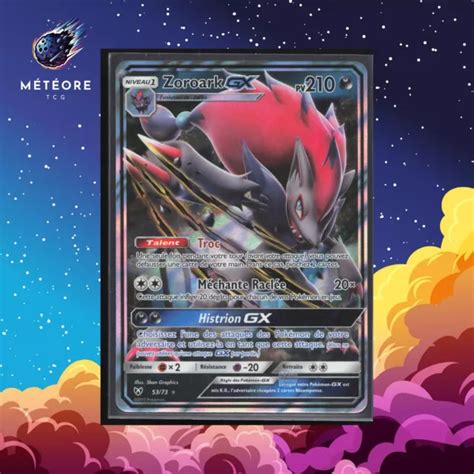 Carte Pok Mon Zoroark Gx Soleil Lune L Gendes Brillantes Eur