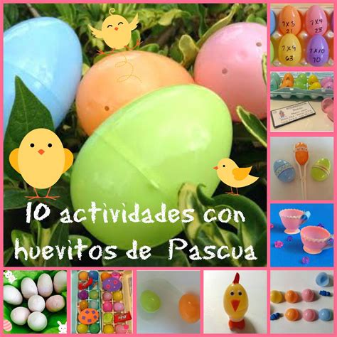 10 Actividades Para Realizar Con Huevitos De Pascua