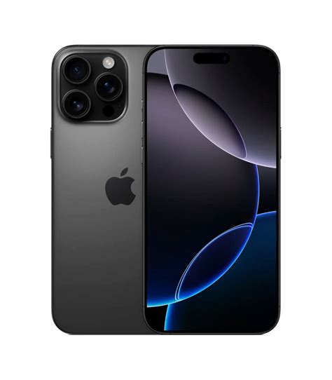 Купить Смартфон Apple iPhone 16 Pro Max 256Gb титановый чёрный ...