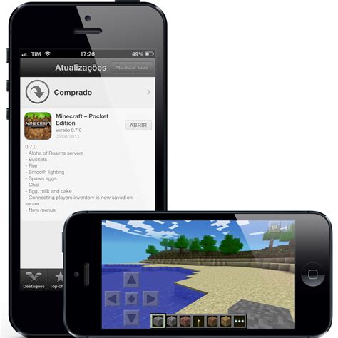 Minecraft Pocket Edition Para Ios Atualizado E Recebe Novos Recursos