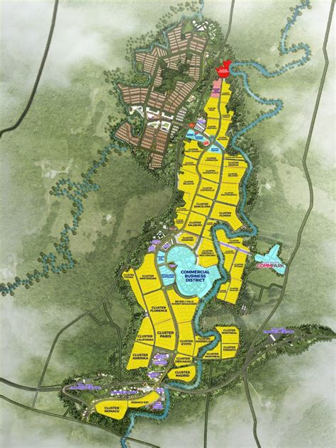 Kota Wisata Masterplan Kota Wisata Cibubur