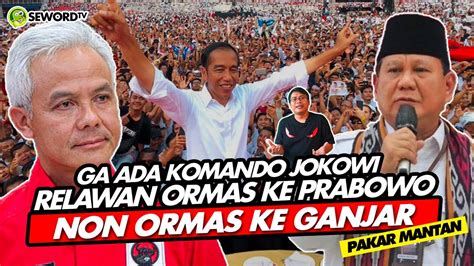 Alifurrahman Ga Ada Komando Jokowi Relawan Ormas Ke Prabowo Non