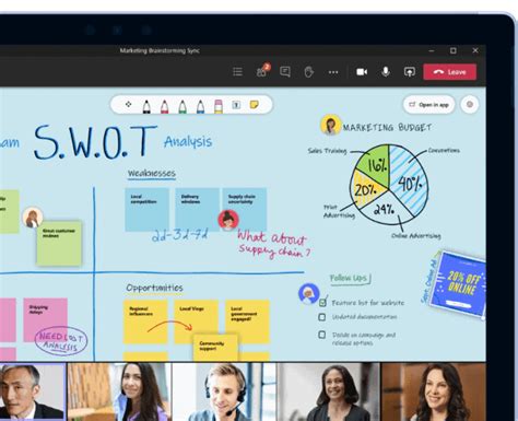 Collaborate Create And Share Ideas With Microsoft Whiteboard In Teams