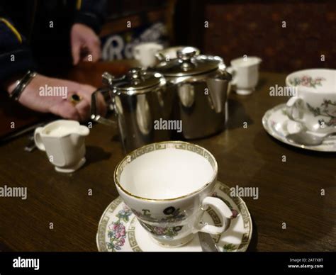 English tea time Stock Photo - Alamy