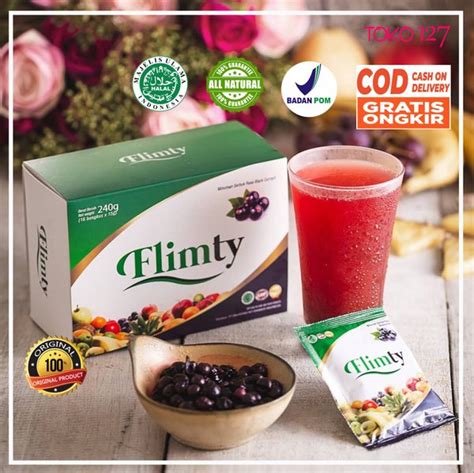 Jual Flimty Fiber Minuman Slimming Slimty Penurun Berat Badan Diet