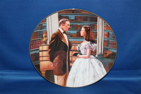 Vintage Gone With The Wind Collectors Plate A Declaration Of Love