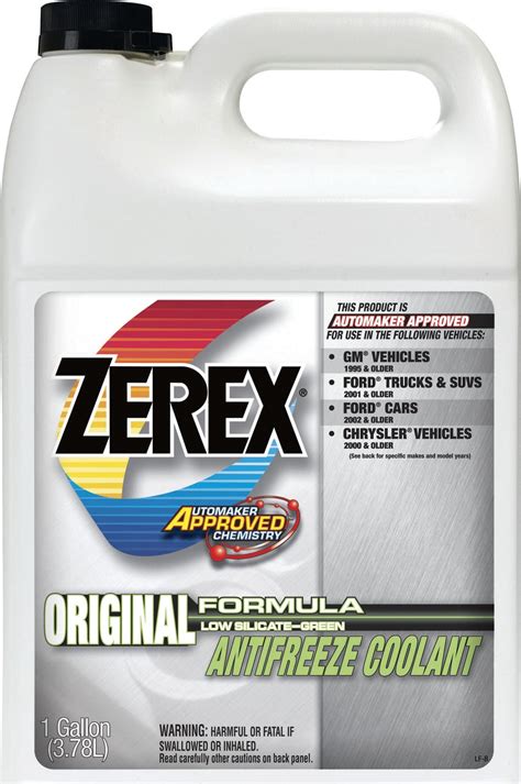 Valvoline Inc Zerex Zx Gallon Antifreeze Coolant Concentrate