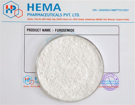 Furosemide At 5000000 Inr In Ankleshwar Gujarat Hema