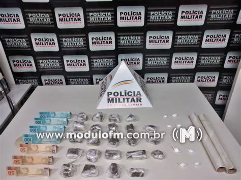 Tático Móvel e GEPMOR apreendem drogas e prendem dois jovens por