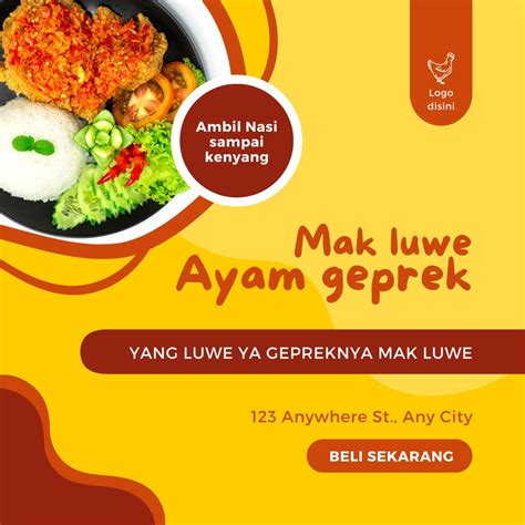 Halaman 16 Gratis Desain Contoh Ayam Canva