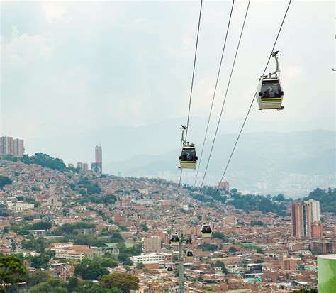 Le T L Ph Rique Urbain Medellin Metrocable Inaugure Sa Me Ligne