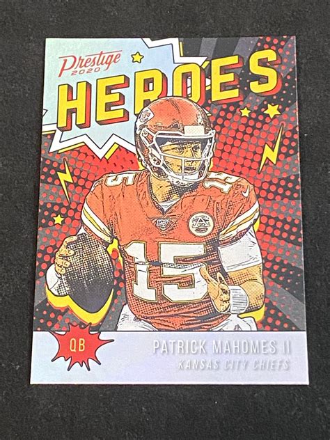 Lot Mint Panini Prestige Patrick Mahomes Heroes Insert He Pm