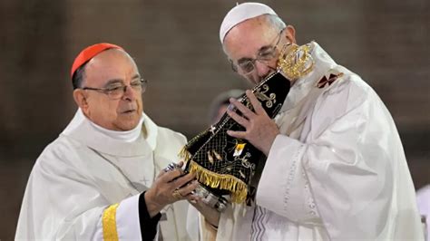 Papa Francisco e a devoção a Nossa Senhora Aparecida padroeira do