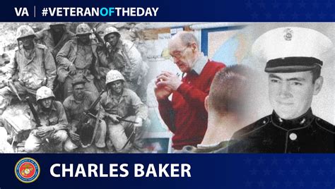 Veteranoftheday Marine Corps Veteran Charles E Baker Va News