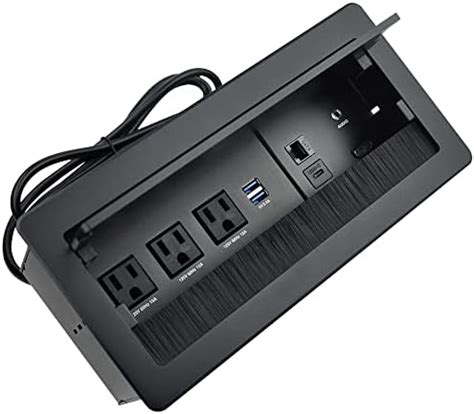 Amazon Tabletop Multimedia Connectivity Box With Ac Power Usb