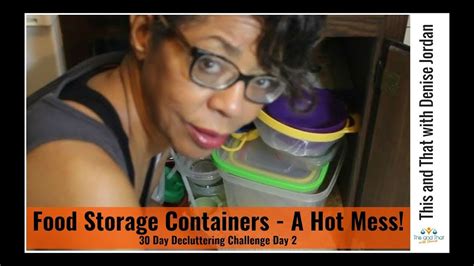 Day Two Food Storage 30 Day Decluttering Challenge With The