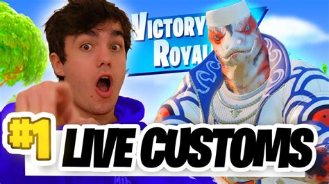 Fortnite Customs Samen Met Kijkers Live Nederlands Nl Youtube