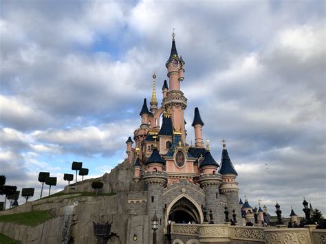 PHOTOS High Winds Damage Sleeping Beauty Castle At Disneyland Paris