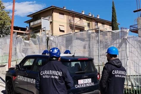 Controlli Maxi Cantiere Edile A Civitanova 50mila Euro Di Multe