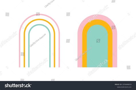 Arch Arch Vector Arch Icon Monochrome Stock Vector Royalty Free