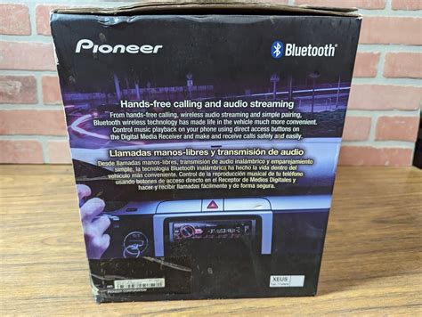 Pioneer Speaker Car Audio System Stereo Receiver Mxt Bt